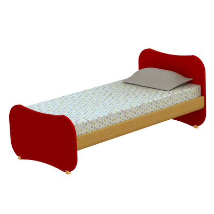 Παιδικό Κρεβάτι AS 90014 Ξύλινο Για Στρώμα 90x200cm