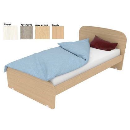 Wooden Single Bed for mattress 140x200
