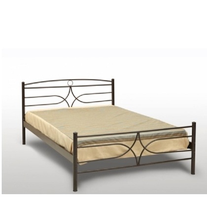 Κρεβάτι Μεταλλικό MetalFurniture Σάμος 90x190 Με Επιλογή Χρώματος