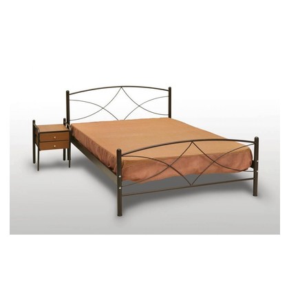 Κρεβάτι Μεταλλικό MetalFurniture Άνδρος 110x190 Με Επιλογή Χρώματος