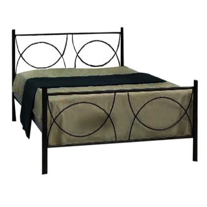 Κρεβάτι Μεταλλικό MetalFurniture Κούπα 150x200 Με Επιλογή Χρώματος