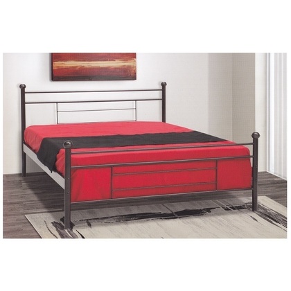 Metallic Double Bed MetalFurniture 110x190