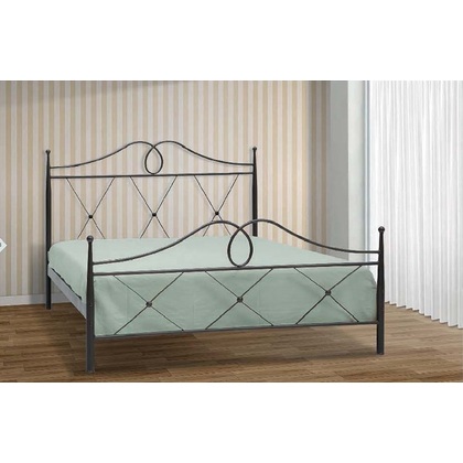 Κρεβάτι Μεταλλικό MetalFurniture Αθηνά 90x190 Με Επιλόγη Χρώματος