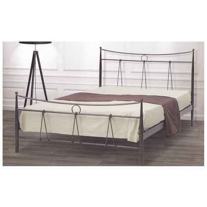 Metallic Double Bed MetalFurniture 160x200