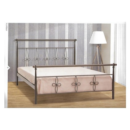 Metallic Double Bed MetalFurniture 110x190