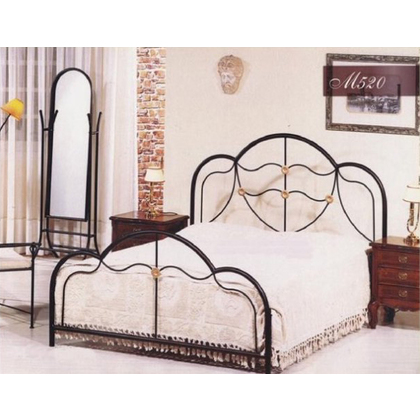 Metallic Semi-Double Bed SweetDreams Dream 16 110x190 cm