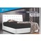 Covered Double Bed SweetDreams TSIMPITO 150x200 cm 
