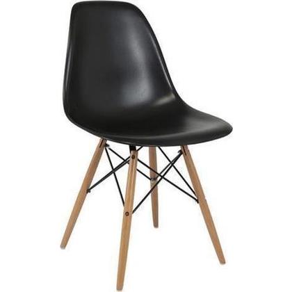 Καρέκλα Δείπνου Varossi Anita-Wood Μαύρο 46x55x82  