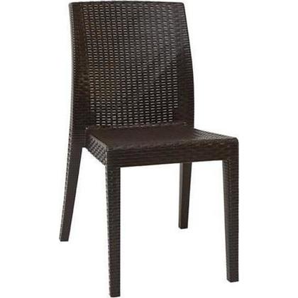 Καρέκλα Varossi Tiara Καφέ 41x53x85 
