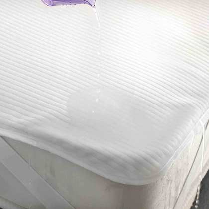 Double Protective Mattress Cover Waterproof Rythmos