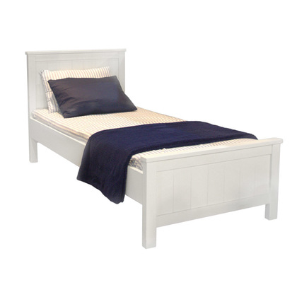 Single Kid's Bed Alfaset Life White Lacquer 90x200 cm