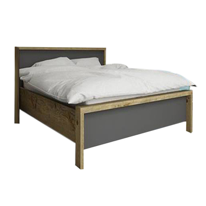 Κρεβάτι Διπλό Alfaset Memora 160x200 cm Με Επιλογή Χρώματος