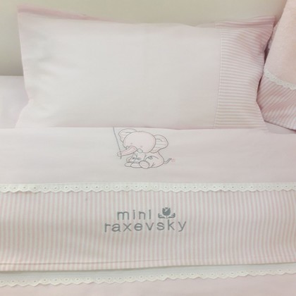 Baby Sheet Set Mini Raxevsky JJ167 Pink