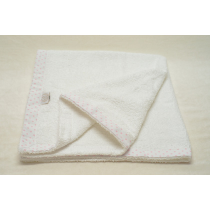 Baby Towel 75x75cm Ninna Nanna Pink