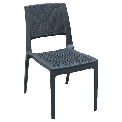 Καρέκλα Verona Πολυπροπυλένιο Wicker 47x62x82