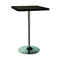 Τραπέζι Bar Calaf Πολυπροπυλένιο Wicker/ Ανθρακί 70x70x106cm