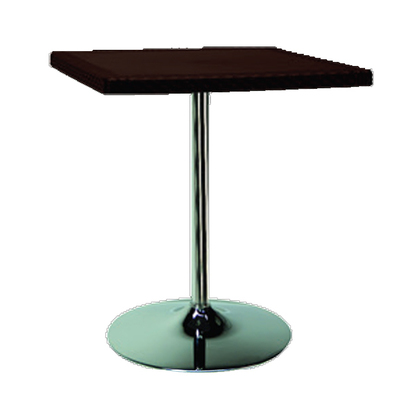 Τραπέζι Liu Πολυπροπυλένιο Wicker/ Καφέ 70x70x76cm
