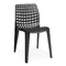 Καρέκλα Pluz Πολυπροπυλένιο/ Μαύρο
