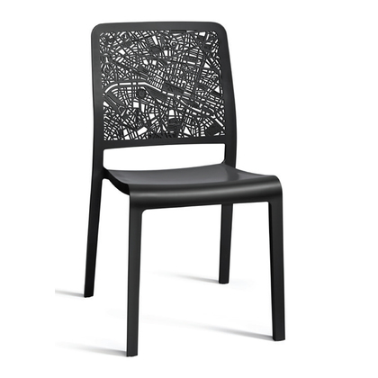 Καρέκλα City Πολυπροπυλένιο/ Ανθρακί