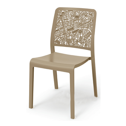 Chair City Polypropylene/ Cappuccino