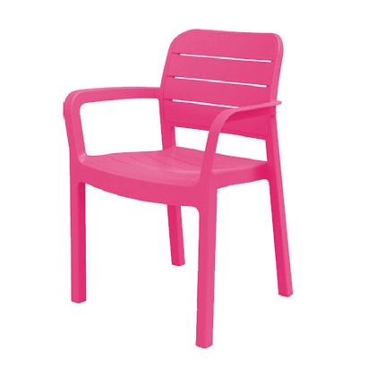 Πολυθρόνα Tisara Πολυπροπυλένιο/ Ροζ