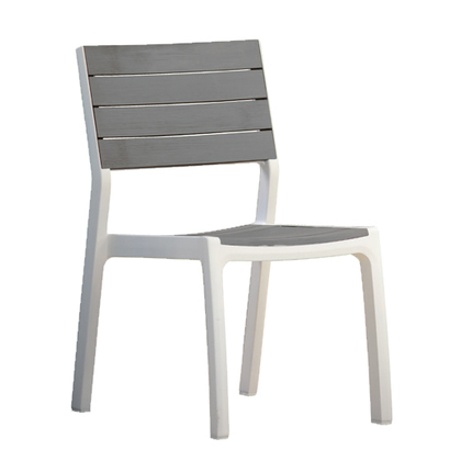 Καρέκλα Harmony Πολυπροπυλένιο/ Λευκό Γκρι