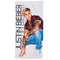 Kids Beach Towel 70x140 Das Home Cartoon Line Justin Bieber 5806