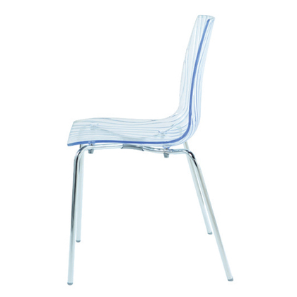 Καρέκλα Calima Plexiglass/ Διαφανές