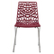 Chair Groove Polycarbonate/ Glossy Red