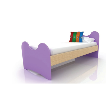 Παιδικό Μονό Κρεβάτι Irven Λιλά Kimie 90x190/200