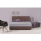 Covered King-Size Bed Linea Strom Cozy 170x200 cm 
