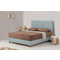 Covered King-Size Bed Linea Strom Chester 190x200 cm 