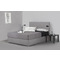 Covered King-Size Bed Linea Strom Lorena 180x200 cm 