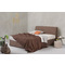 Covered Double Bed Linea Strom Fiona 160x200 cm 