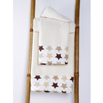 Product recent towel baby stars cream