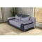 Καναπές κρεβάτι με αποθηκευτικό χώρο Epiplo World 200x95εκ.CAPRICE Γκρι ανοιχτό - Γκρι