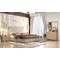Σετ Κρεβατοκάμαρας (κρεβάτι για στρώμα 160x200 με αποθηκευτικό χώρο, 2 κομοδίνα, τουαλέτα και καθρέφτης)  N60 Λάττε Τεχνόδερμα /Μελαμίνη