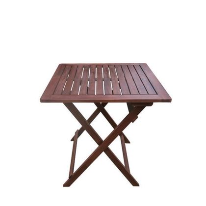 Τραπέζι πτυσσόμενο EASY  Ξύλο Acacia 70x70x70cm Ε20085,9