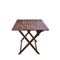 Τραπέζι πτυσσόμενο EASY Ξύλο Acacia 60x60x70cm Ε20090,9