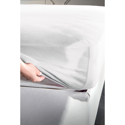 Elastic Baby Cot's Sheet 70x140+15cm La Luna Jersey White