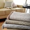 Ριχτάρι διθέσιου SB Home Optimus Sofa Throws Collection Lyon Dusty 180x240