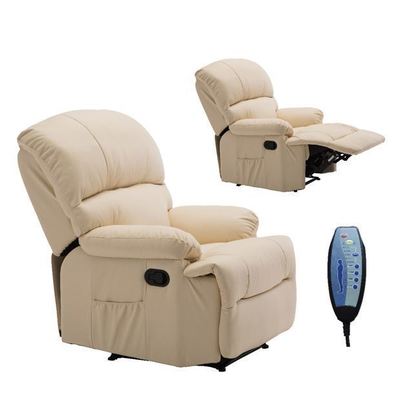 Πολυθρόνα Massage PU 88x93x102cm ZWW Space Ε9731,1 - Μπεζ