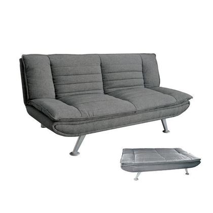 Καναπές/ Κρεβάτι Ύφασμα 183x88x85(Κρεβάτι109x183x43)cm ZWW Elvira - Γκρι  Ε9436,3