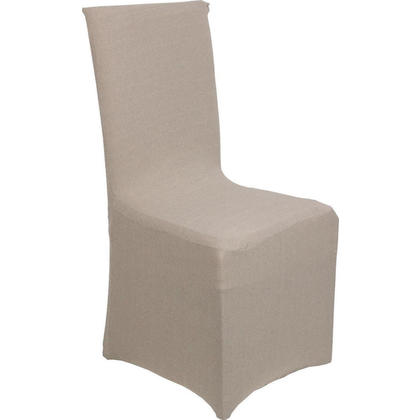 Ελαστικό Κάλυμμα Καρέκλας Με Βολάν Viopros Chair Covers Collection Elegant Μπεζ