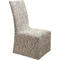 Ελαστικό Κάλυμμα Καρέκλας Με Βολάν Viopros Chair Covers Collection Diamond 1 Μπεζ