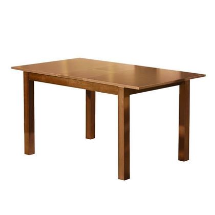 Τραπέζι Επεκτεινόμενο Ξύλο Οξιάς 120+30x80 H.74cm Miller Honey Oak Ε781,1