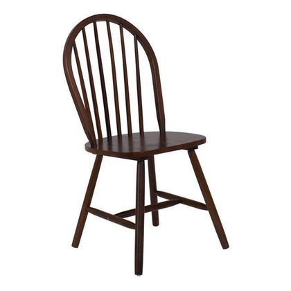 Σετ Καρέκλες 4 τμχ Ξύλο / MDF 44x51x93cm Sally Καρυδί  Ε7080