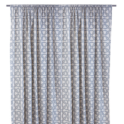 Κουρτίνα Με Τρέσα 280x270 Anna Riska Fabrics & Curtains Collection Filip 1-Ivory
