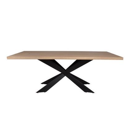 Τραπέζι Μέταλλο Μαύρο/ Sonoma 200x100x75cm Torsen  ΕΜ823,1
