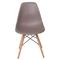 Σετ Καρέκλες 4τμχ Ξύλο/ Πολυπροπυλένιο Άμμος/ Μπεζ 46x53x81cm Art ΕΜ123,91W